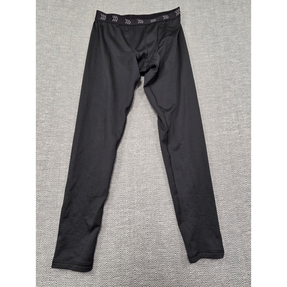 All In Motion Boys Black Compression Leggings Activewear Tights XL 14 036140108